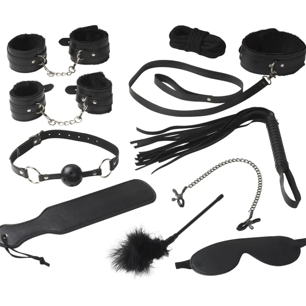 Baseks Kinky Blød Bondage Sæt- Sexlegetøj