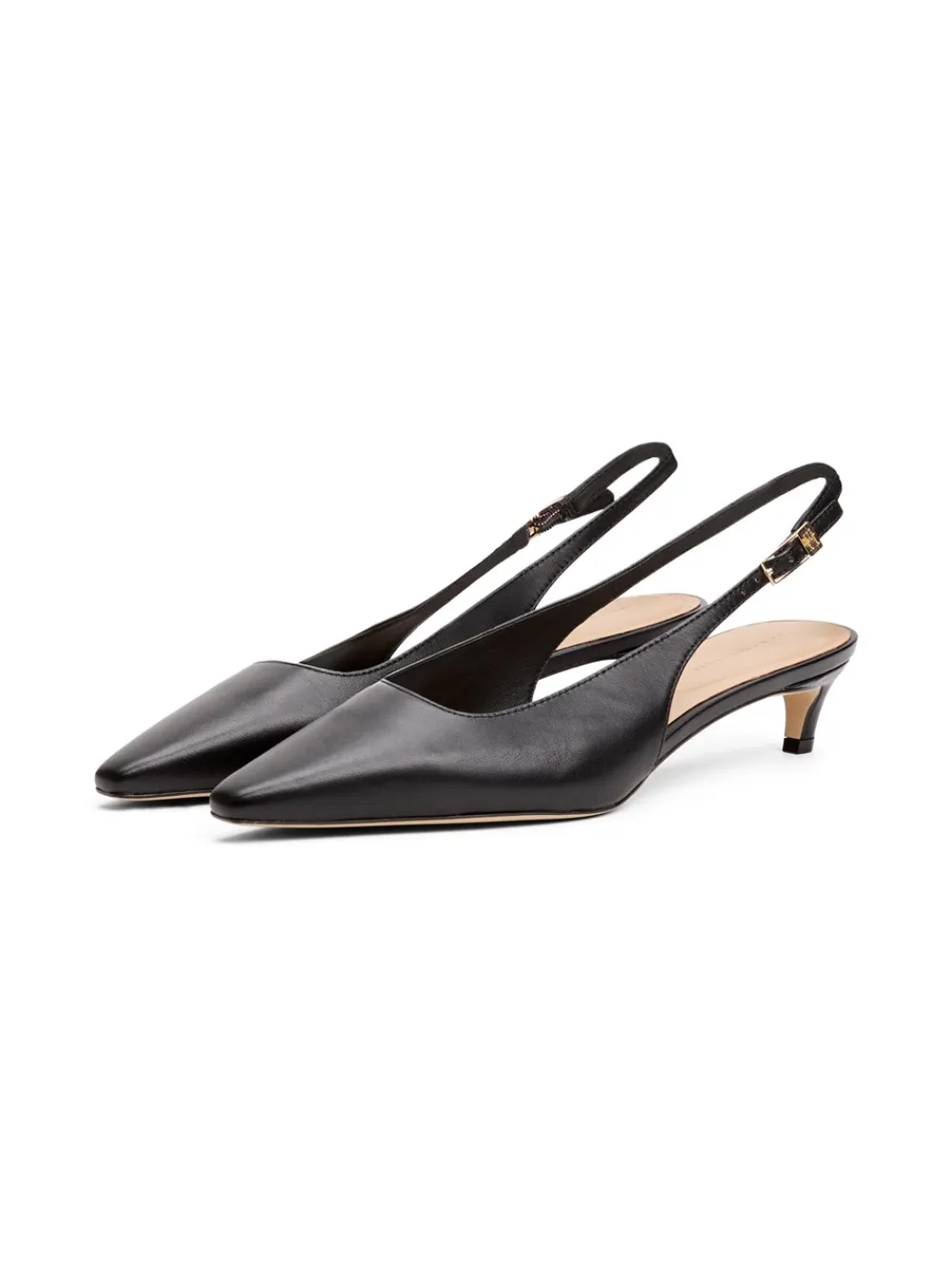 Tommy Hilfiger Kitten Slingback Højhælede Sko, , 39-Dame Højhælede Sko