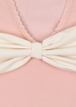 Konges Sløjd Kitty Bow Badedragt, , 122-128 cm-Børn Badetøj