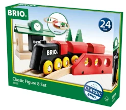 BRIO Klassisk 8-tals Togbane-Børn Tog, Biler & Skibe