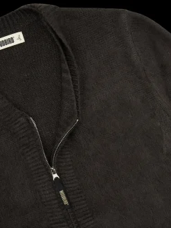 Koon Zip Cardigan, , M Cardigans