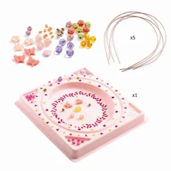 Online Kreative Perler - Smukke Hårbøjler Børn Kreativ Leg