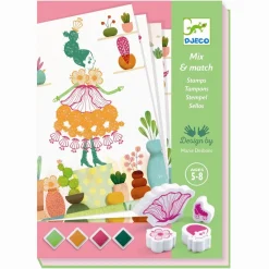 Best Kreative Stempler, Blomster Piger Børn Kreativ Leg