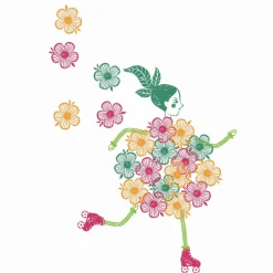 Best Kreative Stempler, Blomster Piger Børn Kreativ Leg