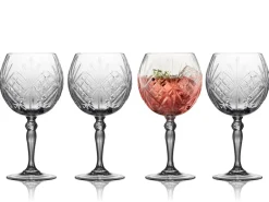Discount Krystal Medlodia 4-pak Gin & Tonic Glas, , 65 cl Køkken|Glas