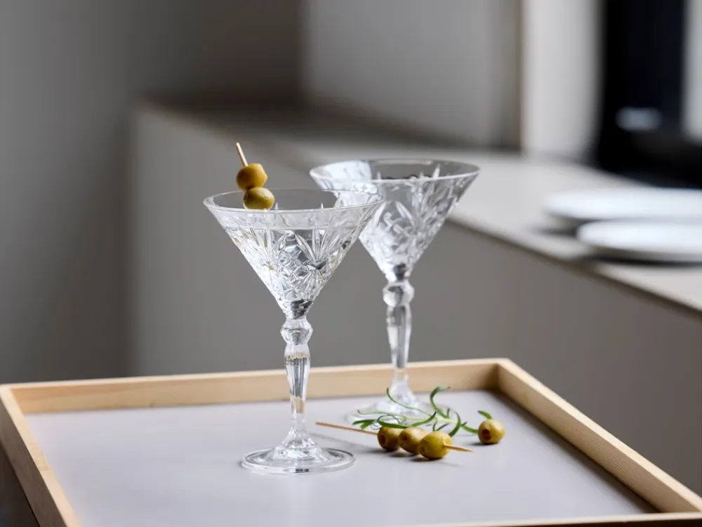 Best Krystal Melodia 4-pak Cocktailglas, , 21 cl Glas