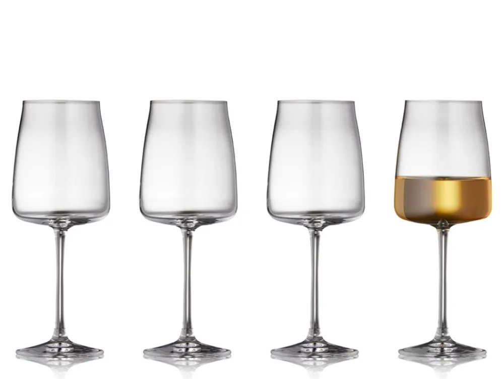 Outlet Krystal Zero 4-pak Hvidvinsglas, , 43 cl Glas