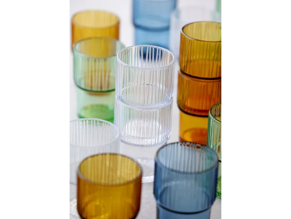 Online Kusintha 4-pak Cafeglas, Grøn, 38 cl Glas