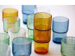 Online Kusintha 4-pak Cafeglas, Grøn, 38 cl Glas