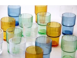 Online Kusintha 4-pak Cafeglas, Grøn, 38 cl Glas