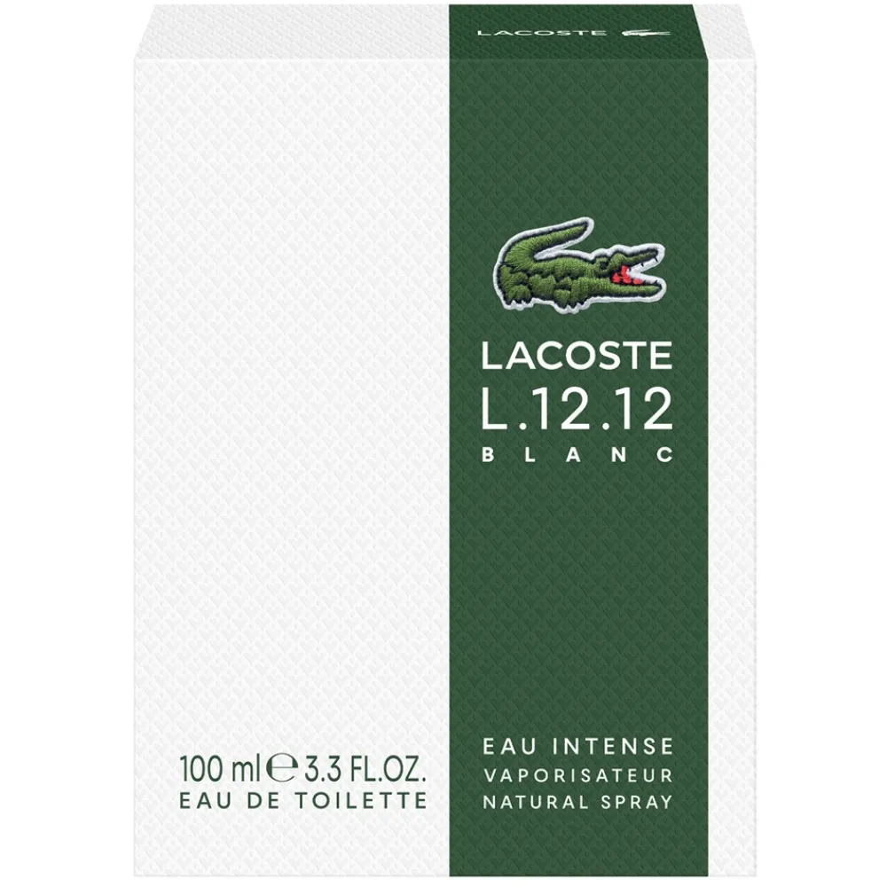 Lacoste L.12.12 Blanc Eau Intense For Men Eau De Toilette, 100 ml- Eau De Toilette