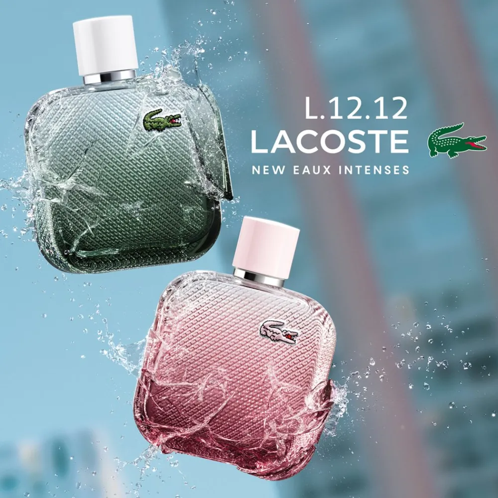 Lacoste L.12.12 Blanc Eau Intense For Men Eau De Toilette, 100 ml- Eau De Toilette