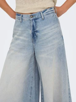 ONLY La Brea Lange Denimshorts, , S-Dame Shorts