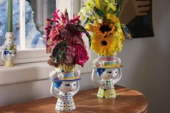 Discount Lady With Hat Vase Vaser & Urtepotteskjulere