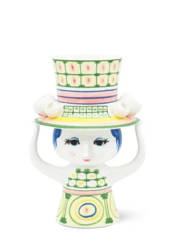 Discount Lady With Hat Vase, Vaser & Urtepotteskjulere
