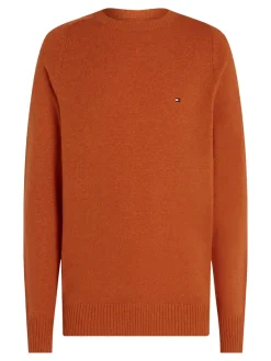 Tommy Hilfiger Lambswool Crew Neck Pullover, , S- Strik