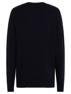 Sale Lambswool Crew Neck Pullover, , S Strik