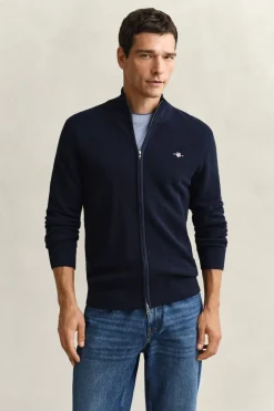 GANT Langærmet Cardigan, , 3XL- Cardigans