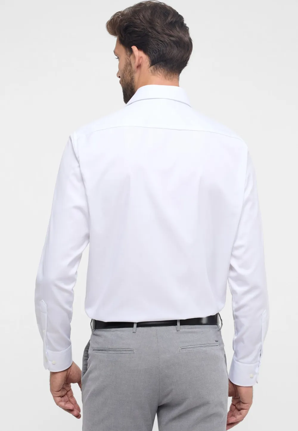 Eterna Langærmet Comfort Fit Skjorte, , 44- Skjorter