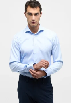 Eterna Langærmet Slim Fit Skjorte, , 41- Skjorter