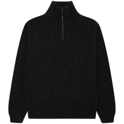 Outlet Lass Half-zip Striktrøje, , S Strik