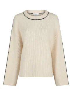 Best Latte Knit Striktrøje, , 40 Dame Strik & Sweatshirts