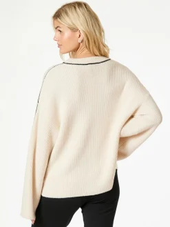 Best Latte Knit Striktrøje, , 40 Dame Strik & Sweatshirts