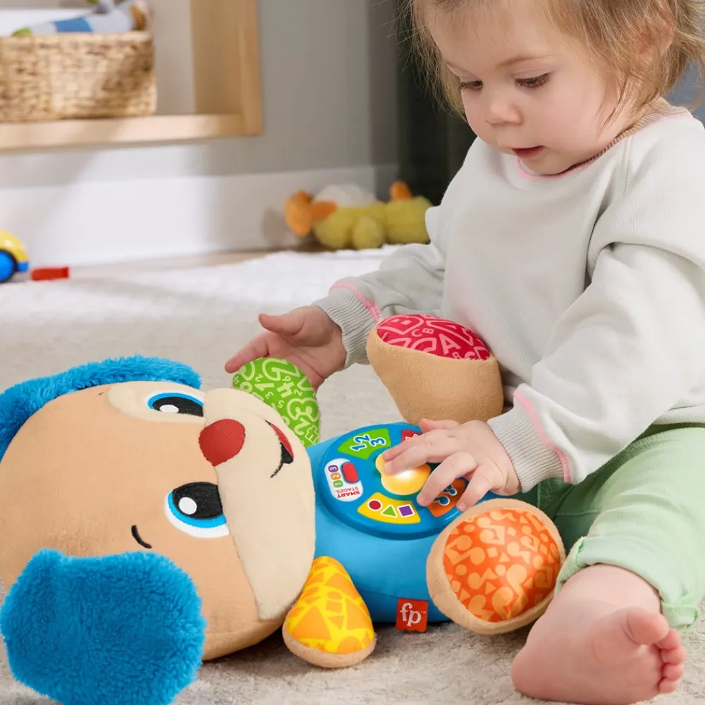 Fisher Price Laugh & Learn Smart Stages Puppy Aktivitetslegetøj-Børn Babylegetøj
