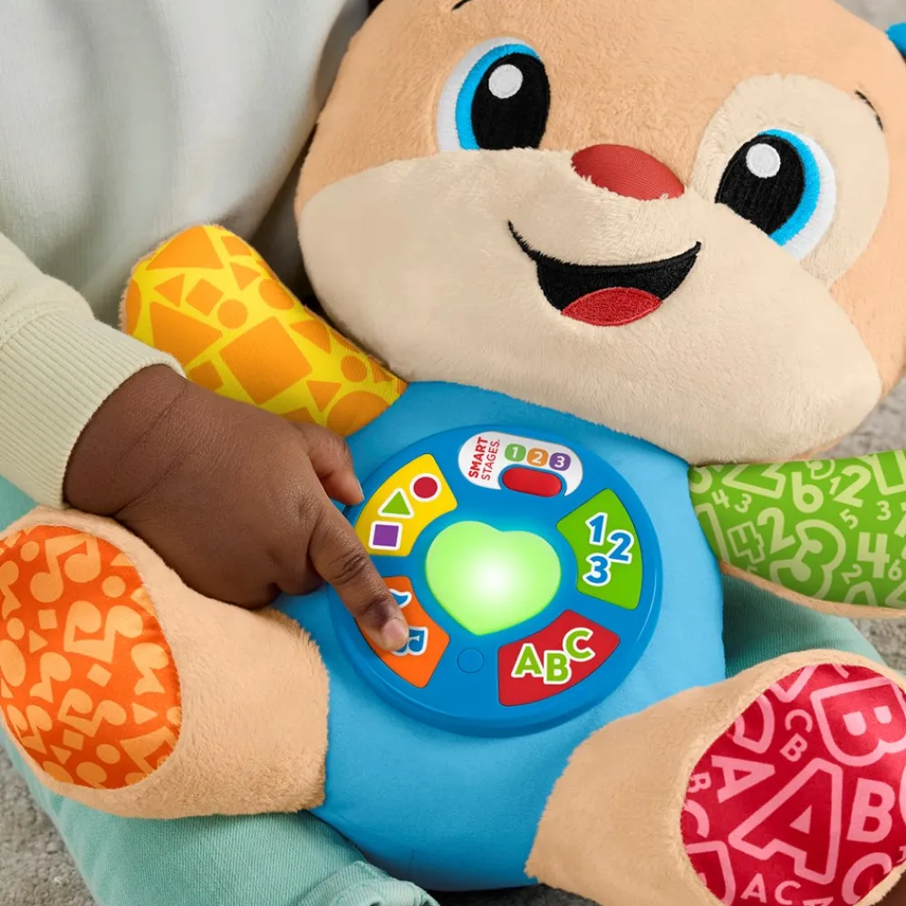 Fisher Price Laugh & Learn Smart Stages Puppy Aktivitetslegetøj-Børn Babylegetøj