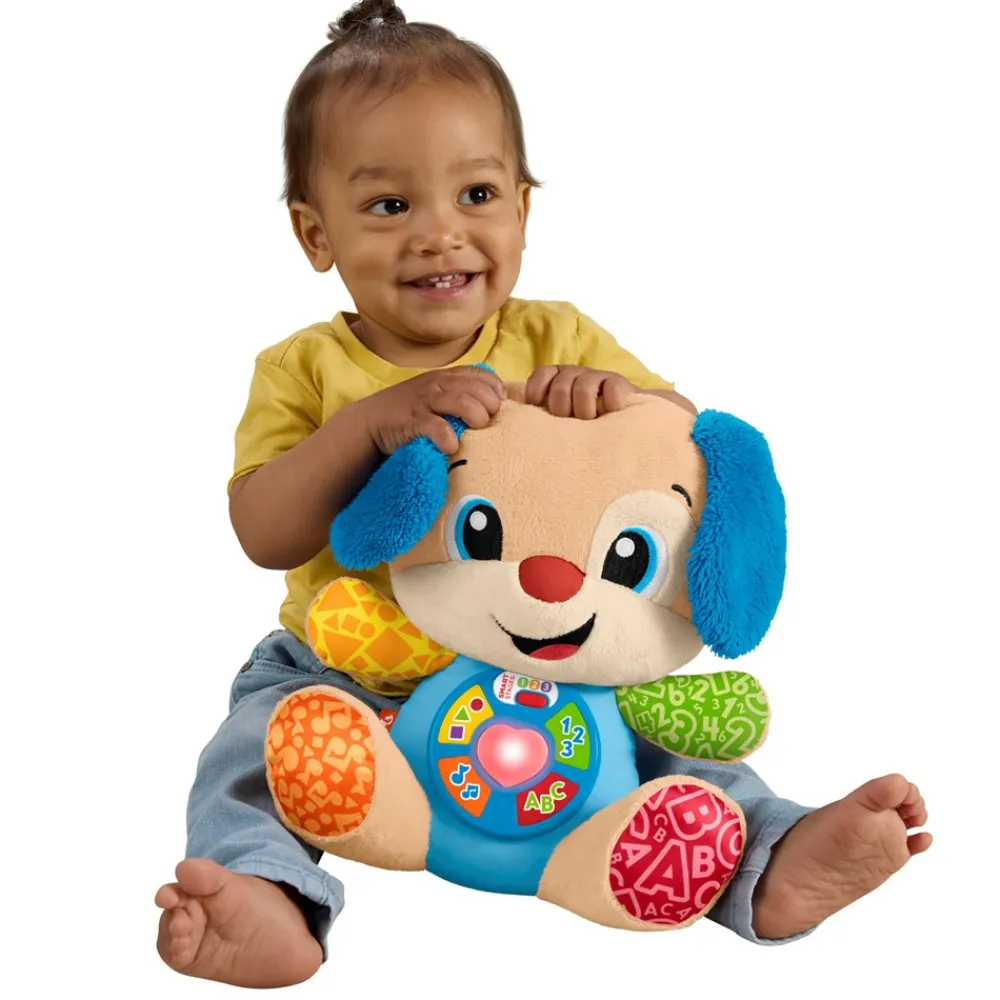 Fisher Price Laugh & Learn Smart Stages Puppy Aktivitetslegetøj-Børn Babylegetøj