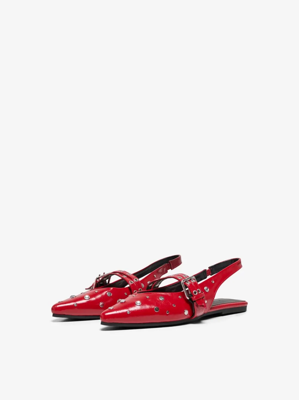 ONLY Laura-5 Slingback Buckle Ballerinasko, , 38-Dame Flade Sko|Ballerinaer