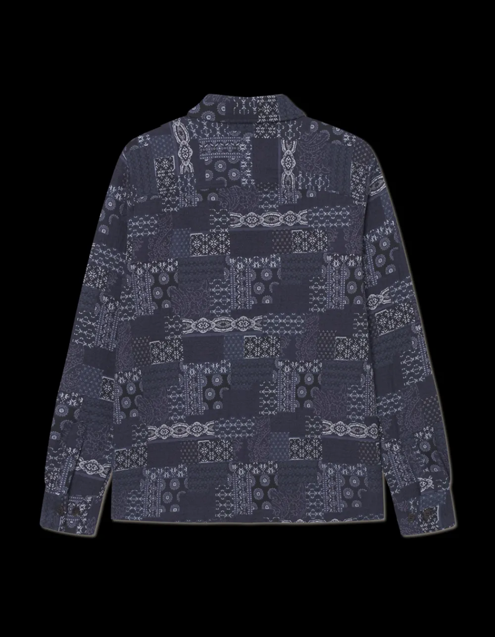 Les Deux Layton Contrast Jacquard Overshirt, , S- Overshirts