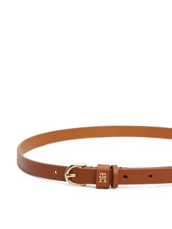 Tommy Hilfiger Læder Bælte, , 80 cm-Dame Bælter