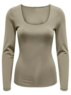 Clearance Lea Langærmet T-shirt, , M Dame T-Shirts & Toppe