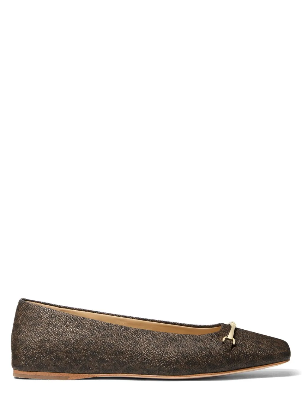 Michael Kors Lena Logo Ballerina, , 39-Dame Ballerinaer