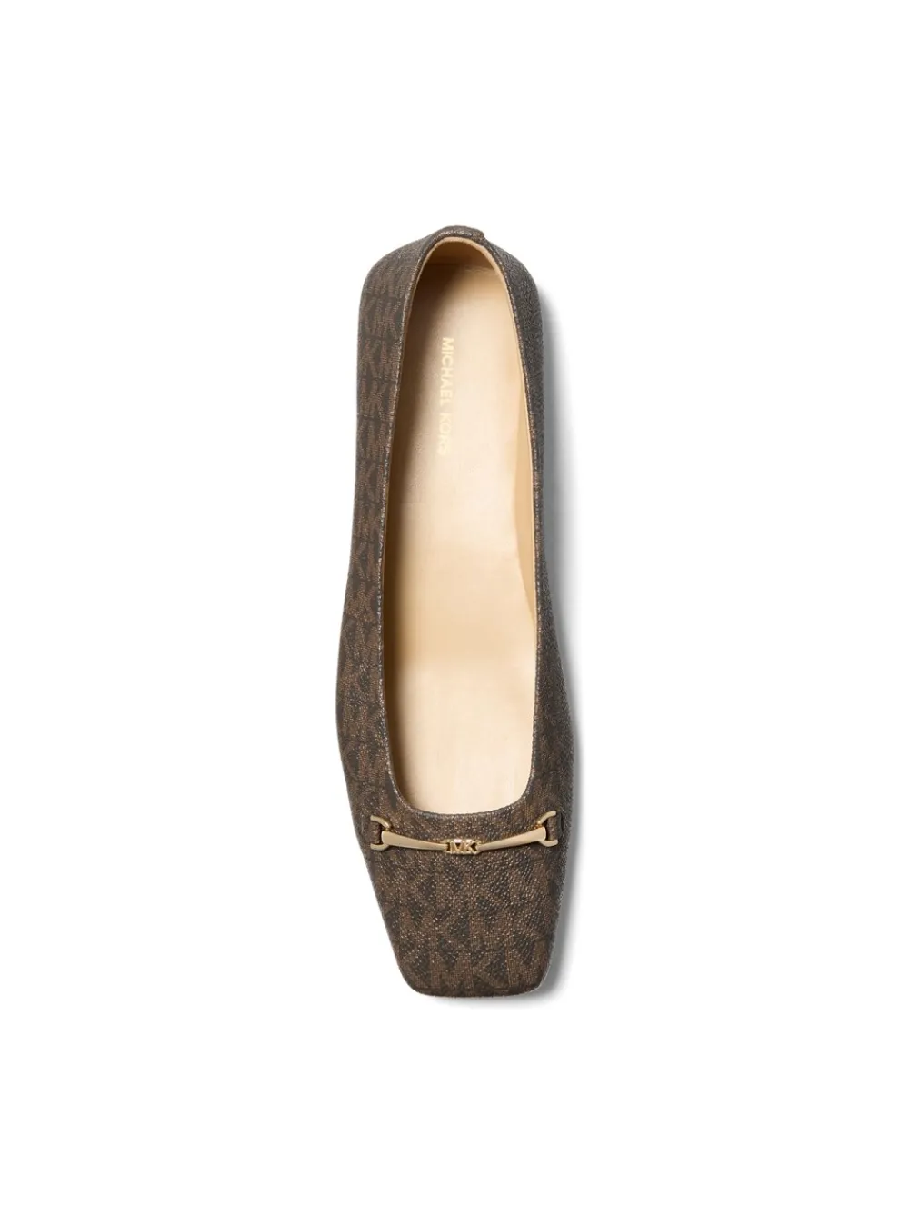 Michael Kors Lena Logo Ballerina, , 39-Dame Ballerinaer