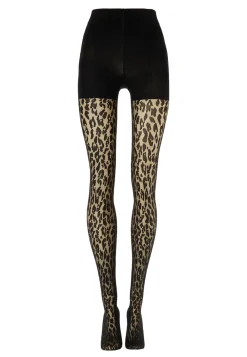 Online Leo Control Top Tights, , M Dame Strømper