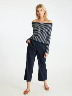 Outlet Lessy Stripe Bluse, , 40 Dame Bluser & Skjorter