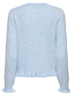 JDY Letty On Frill Cardigan, , M-Dame Strik & Sweatshirts