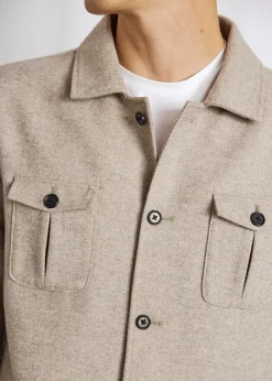 New Levante Classic Fit Overshirt, , 52 Overshirts