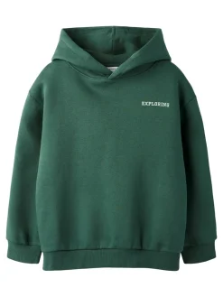 Liam Hættetrøje, , 116 cm Børn Strik & Sweatshirts