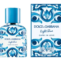 Dolce & Gabbana Light Blue Capri In Love Pour Homme Eau De Parfum, 50 ml- Eau De Parfum