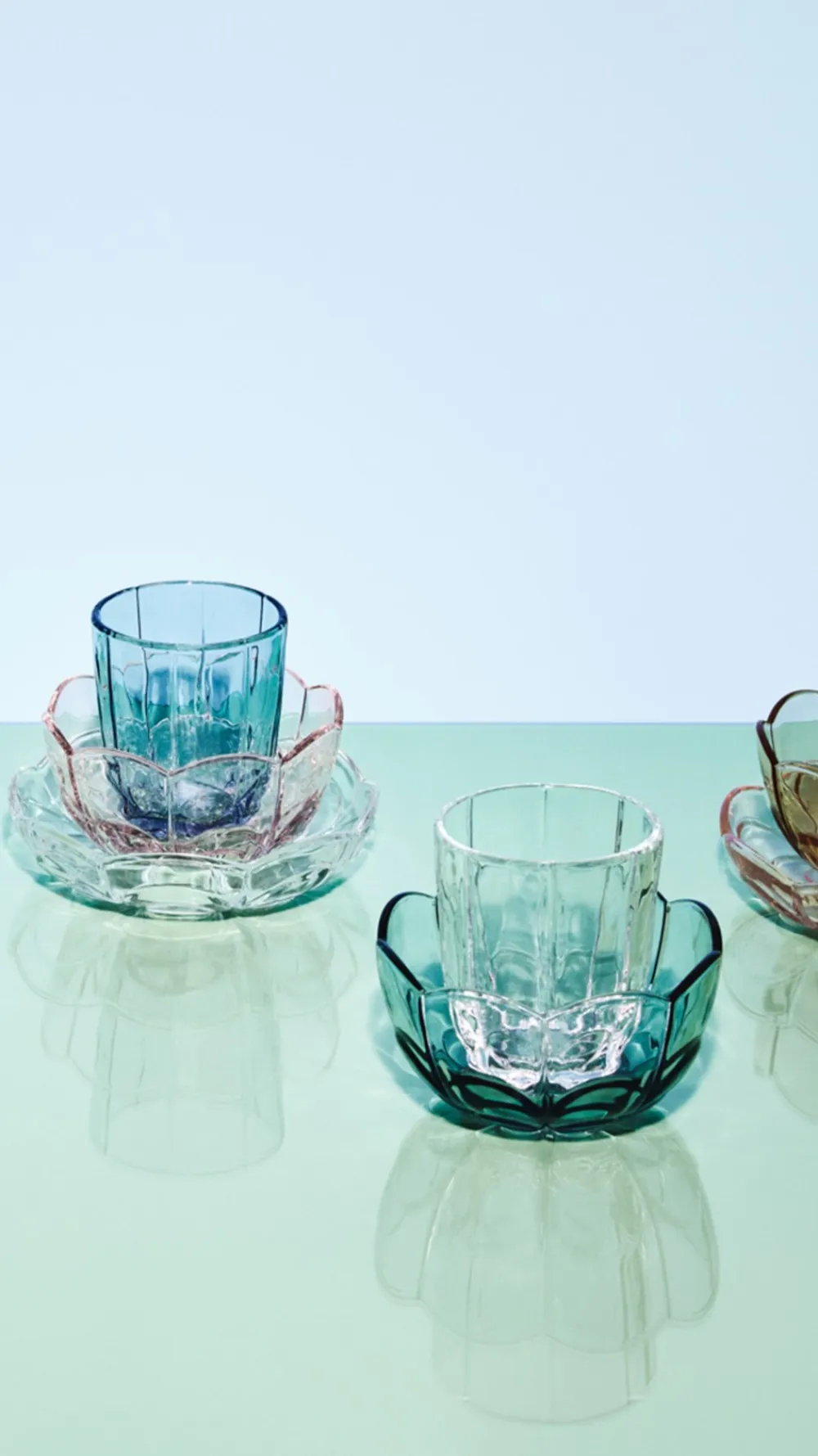 Holmegaard Lily 2-pak Vandglas, , 32 cl- Glas