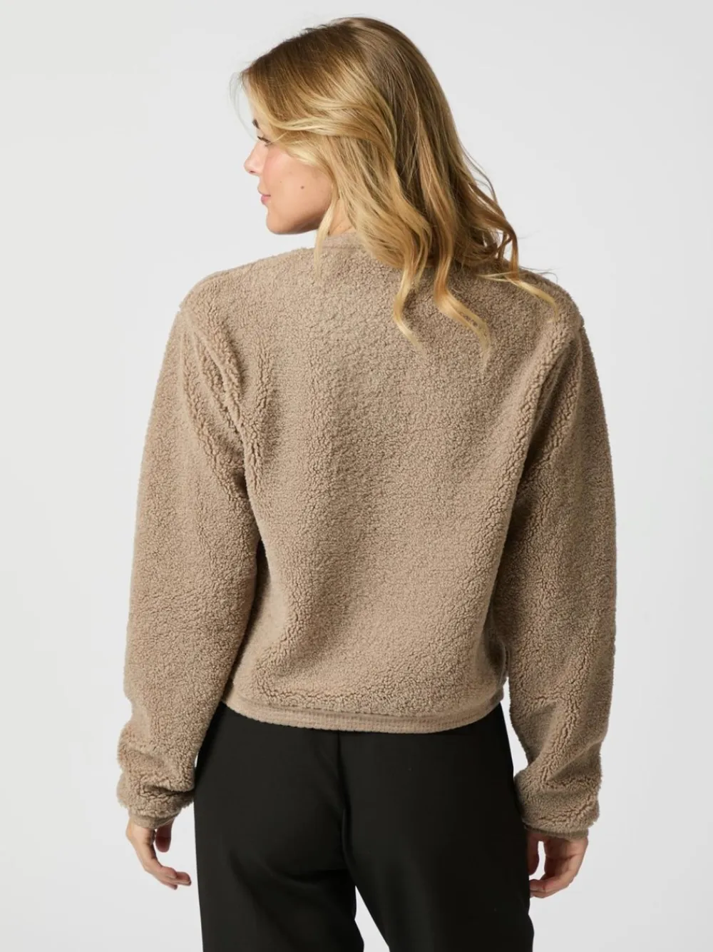 Neo Noir Limo Fluffy Knit Cardigan, , 42-Dame Cardigans