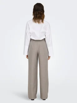 ONLY Linda Højtaljede Bukser, , M/L32-Dame Bukser & Leggings