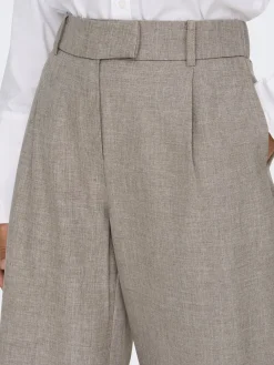 ONLY Linda Højtaljede Bukser, , M/L32-Dame Bukser & Leggings