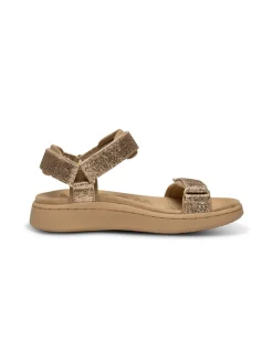 Discount Line Glitter Sandaler, , 42 Dame Sandaler