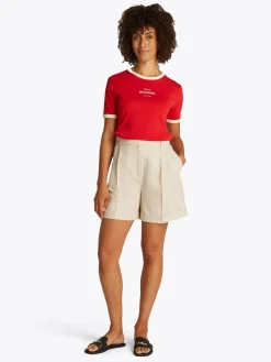 Outlet Linen Mix Pleated Shorts, , 42 Dame Shorts