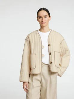 Selected Women Linn Quiltet Jakke, , 42-Dame Jakker & Frakker