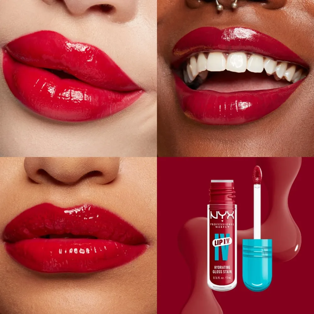 Lip I.V. Hydrating Gloss Stain Lipgloss, Læber